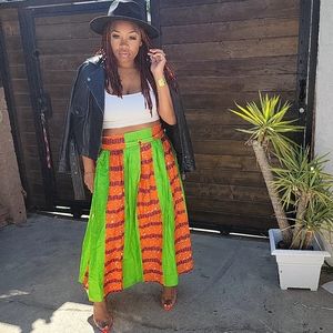 Vibrant Afrocentric Skirt